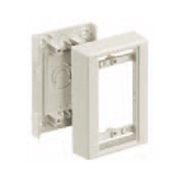 Hubbell PT12LPB PT1 PremiseTrak Non-Latching Raceway One-Gang Low Profile Box